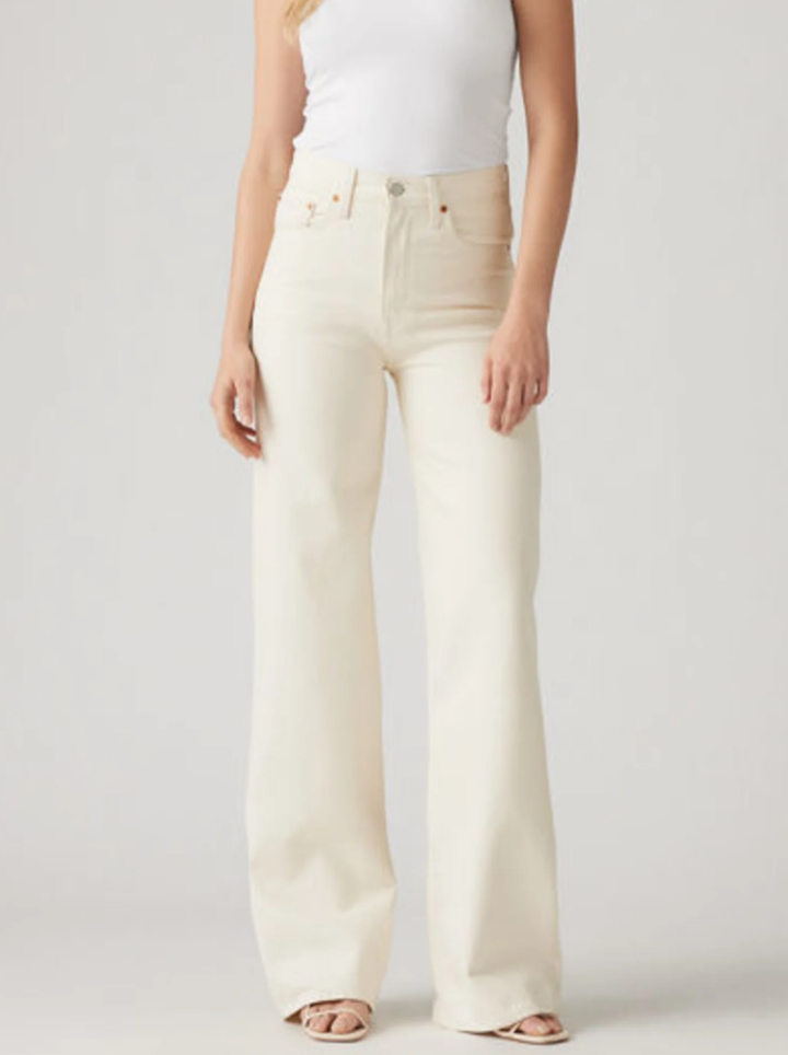 White Wide Leg Jeans