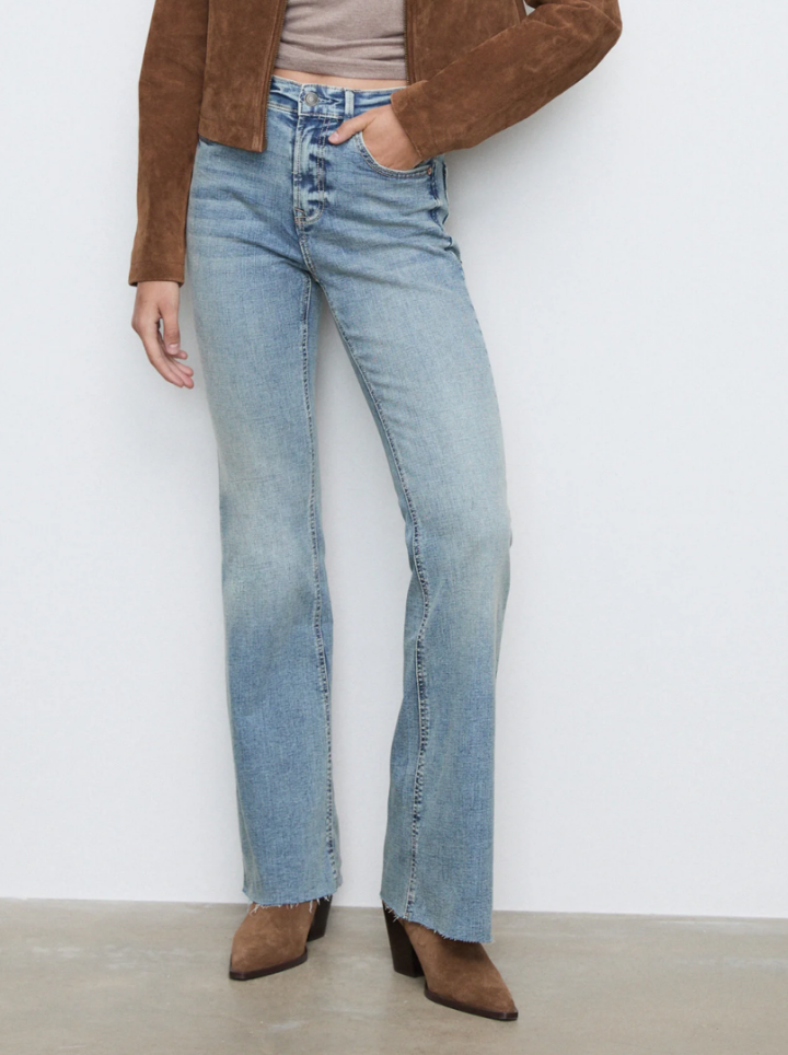 Flared Jeans - Blue
